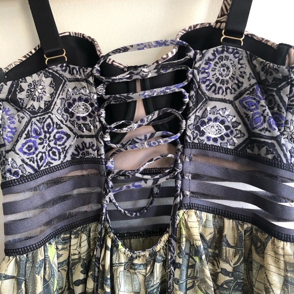 Maaji Back Tie Mini Dress Size Large - Picture 7 of 9